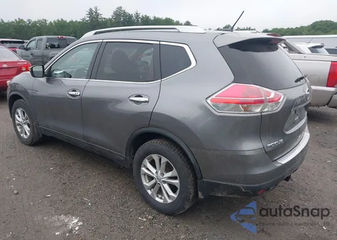2016 Nissan Rogue Sv from USA, damaged, VIN KNMAT2MV1GP595861
